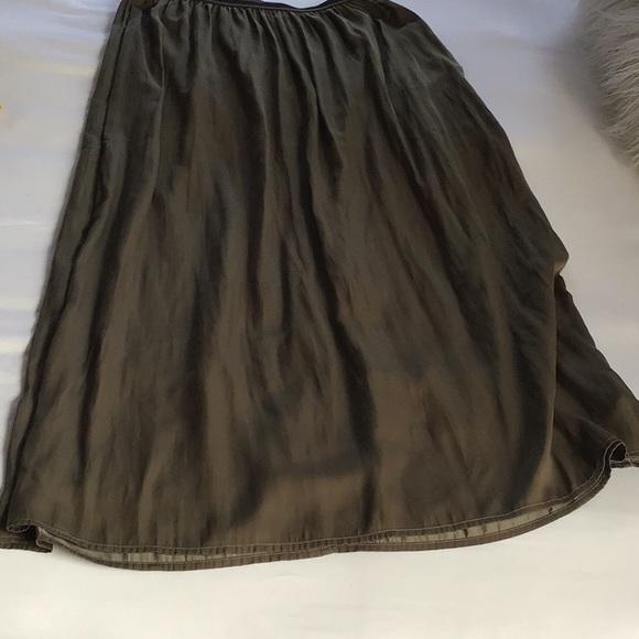 GAP Maxi Skirt in dark khaki - Picture 4 of 5